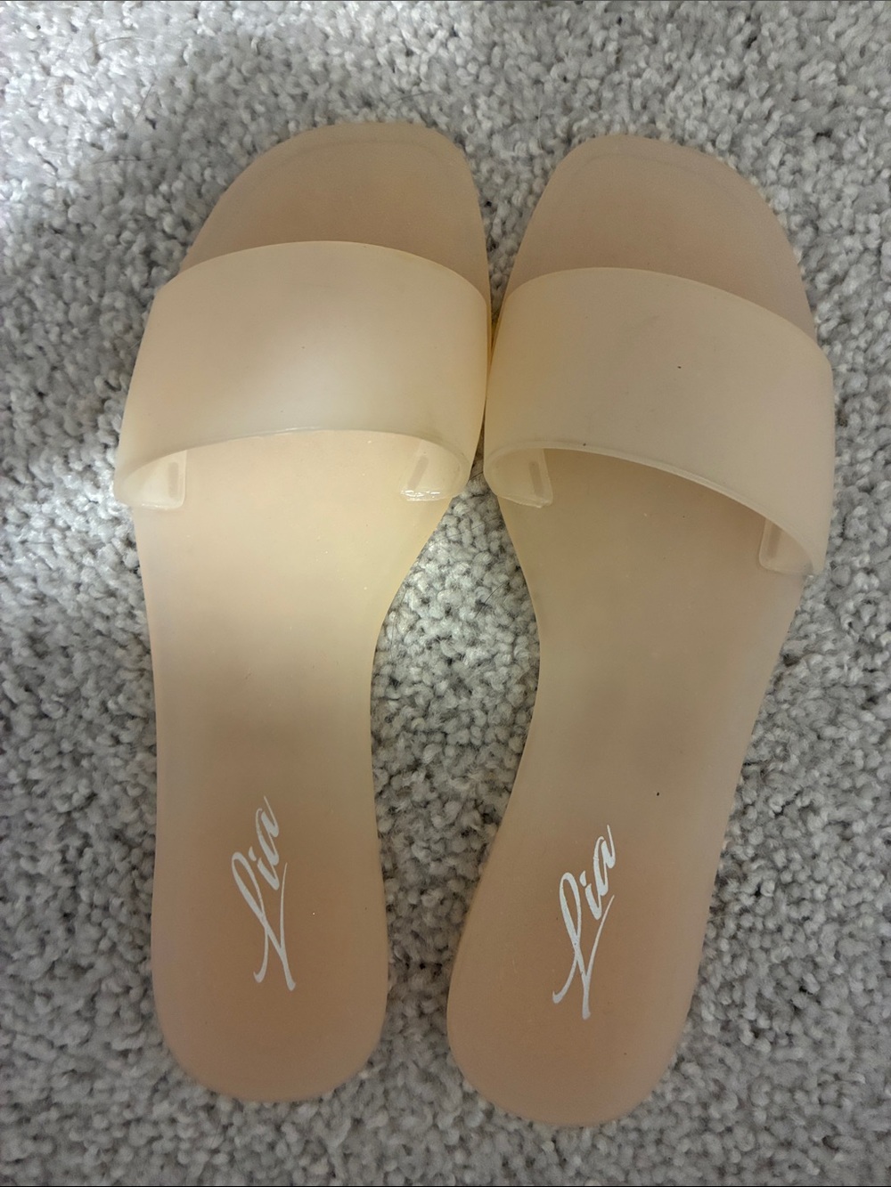 Lira Women's Neutral Beige Slide Sandals